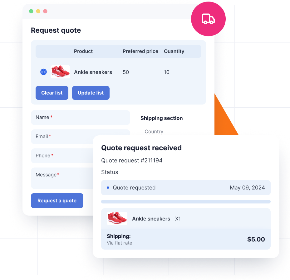 Calculate Shipping Costs with Quotations