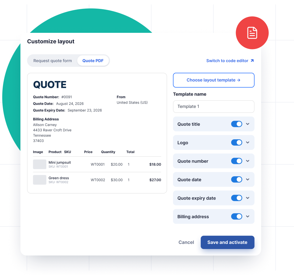 Get PDF Options for WooCommerce Quotes with mPDF Add-on