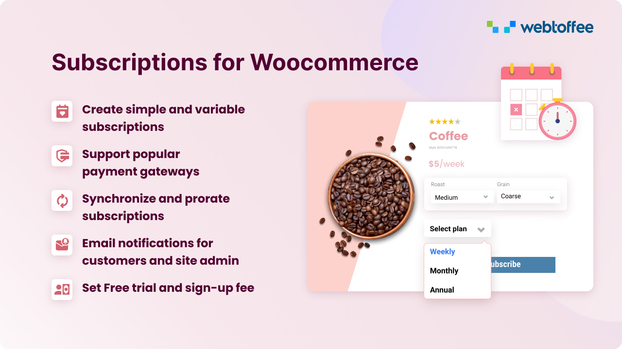 Subscriptions for WooCommerce - product featured image