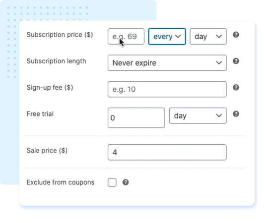 multiple schedules for recurring renewals for WooCommerce subscriptions