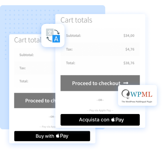 Stripe payment gateway for WooCommerce multilingual support