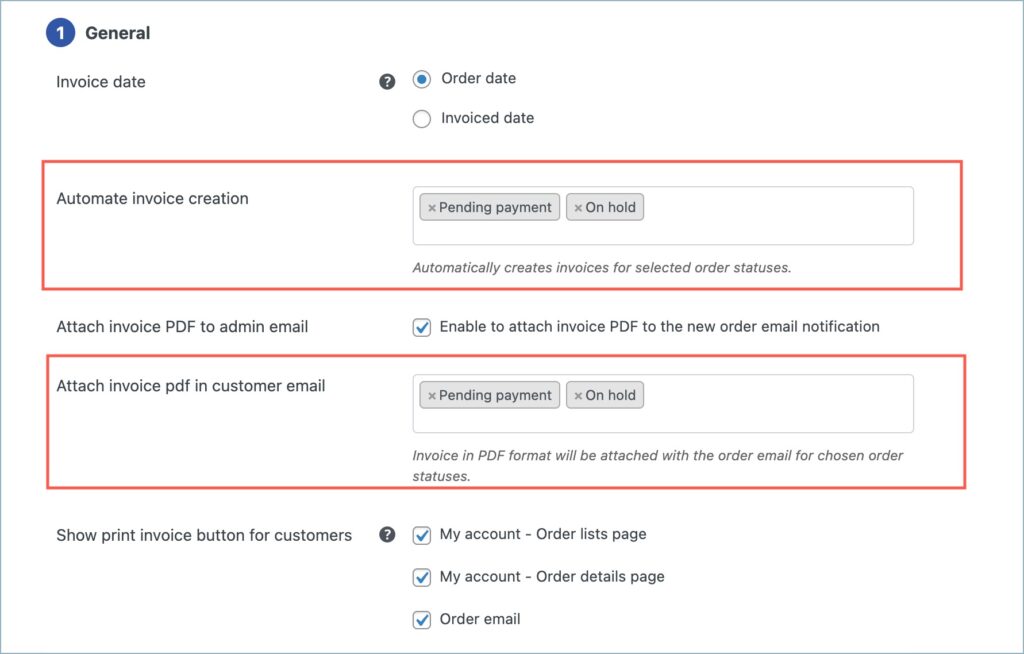 Automate invoice creation and attach invoice in email