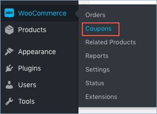 URL Coupon for WooCommerce-Navigation