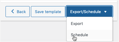 schedule-on-export