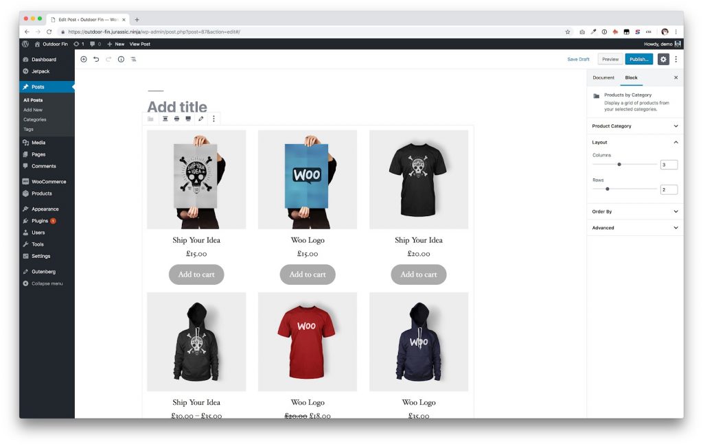 WooCommerce plugin