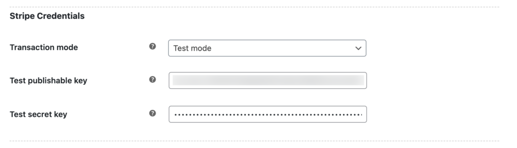 Enable Test Mode in WooCommerce