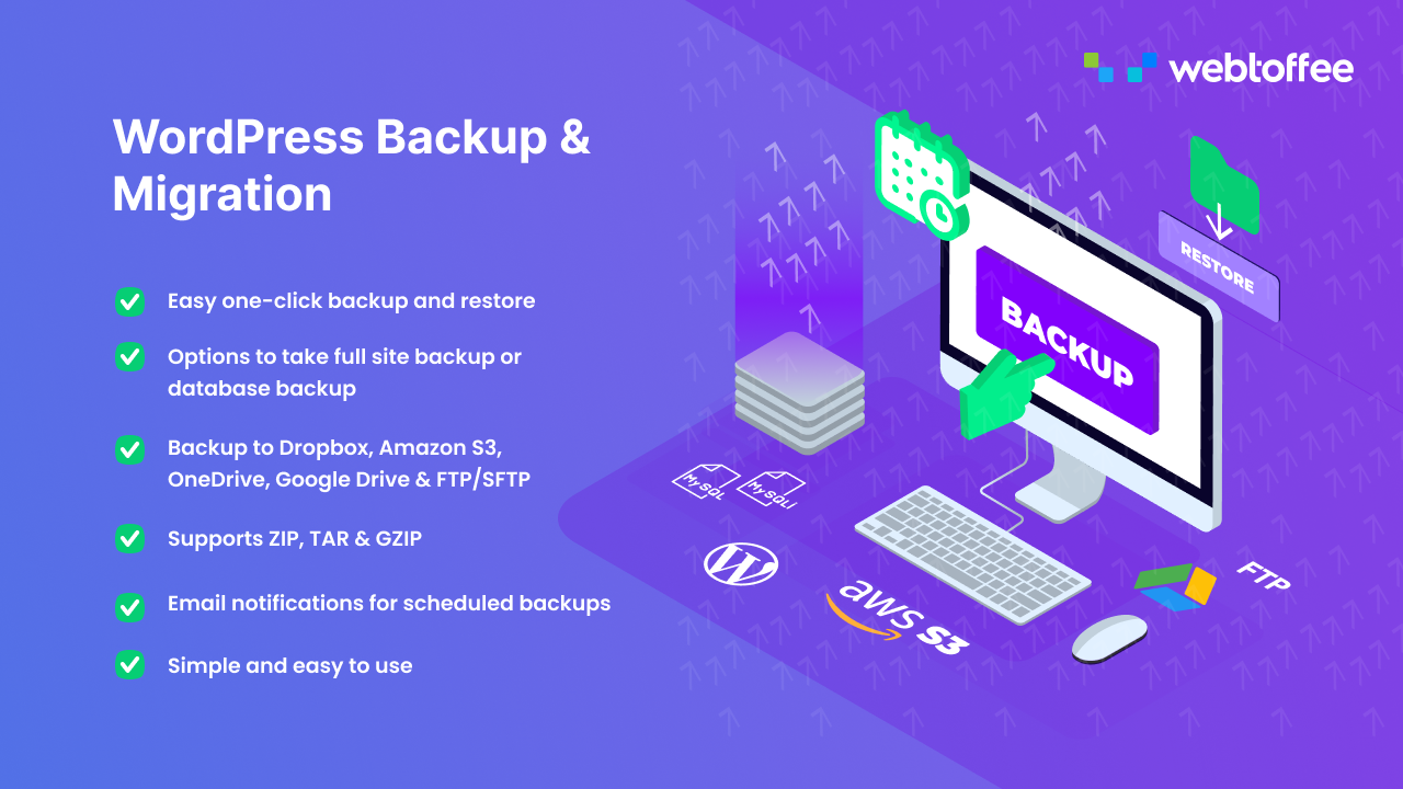 Featured image for the WordPress Backup and Migration