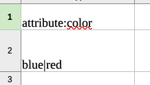 attribute_color in CSV