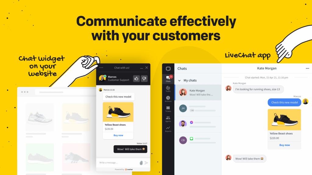 Offer chat support on your WooCommerce site by LiveChat