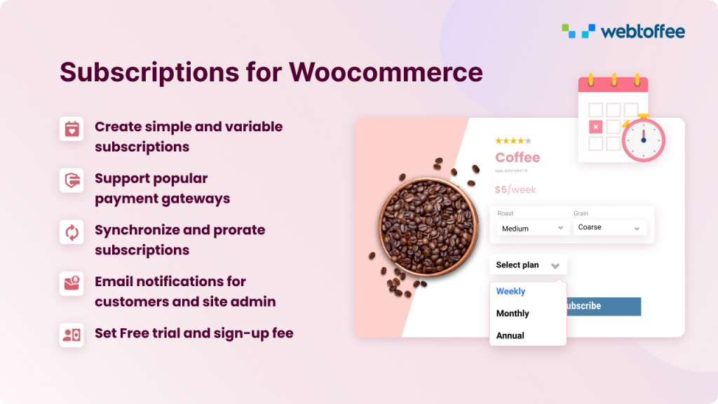 WooCommerce Subscriptions by WebToffee