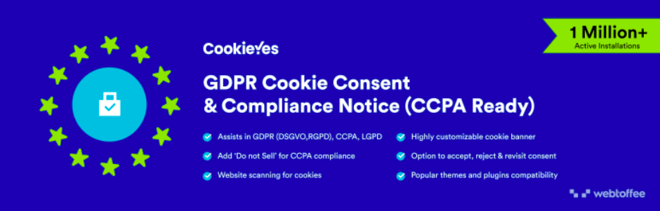 GDPR Cookie Consent & Compliance Notice (CCPA Ready) pugin