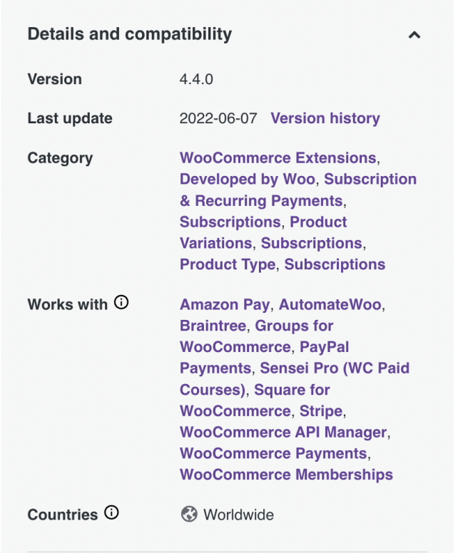 WooCommerce subscription plugin compatibility analysis
