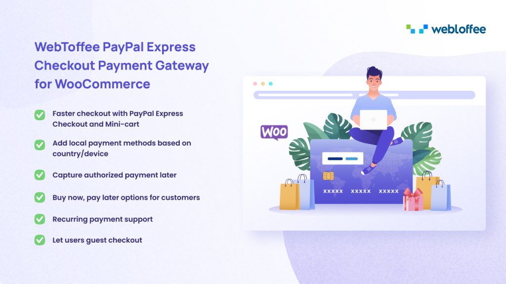 PayPal payment gateway for WooCommerce