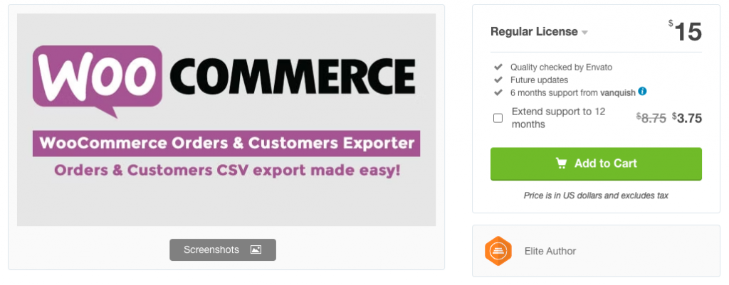 orders and customers exporter woocommerce