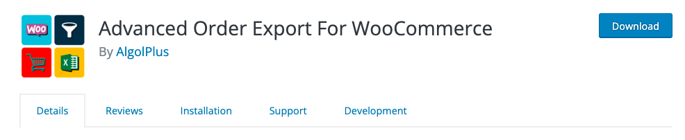 woocommerce advanced order export plugin