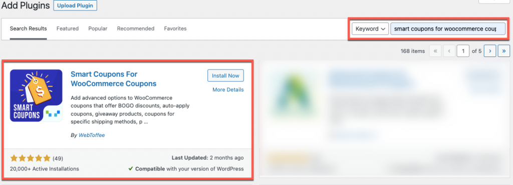 Smart Coupons for WooCommerce coupons plugin in WordPress