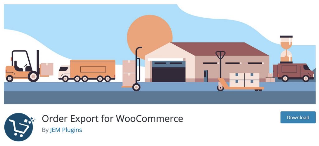 Order export for woocommerce
