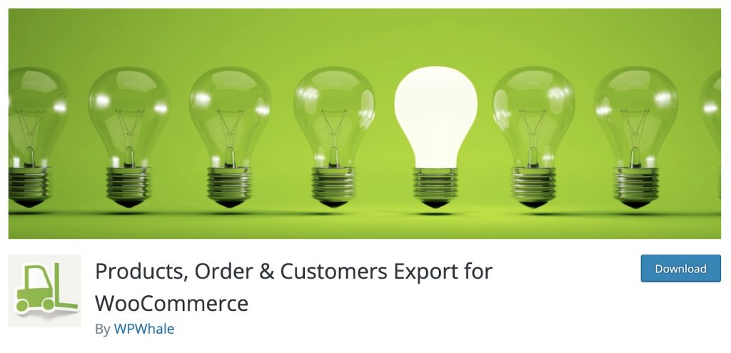 Products,orders & customers export for woocommerce