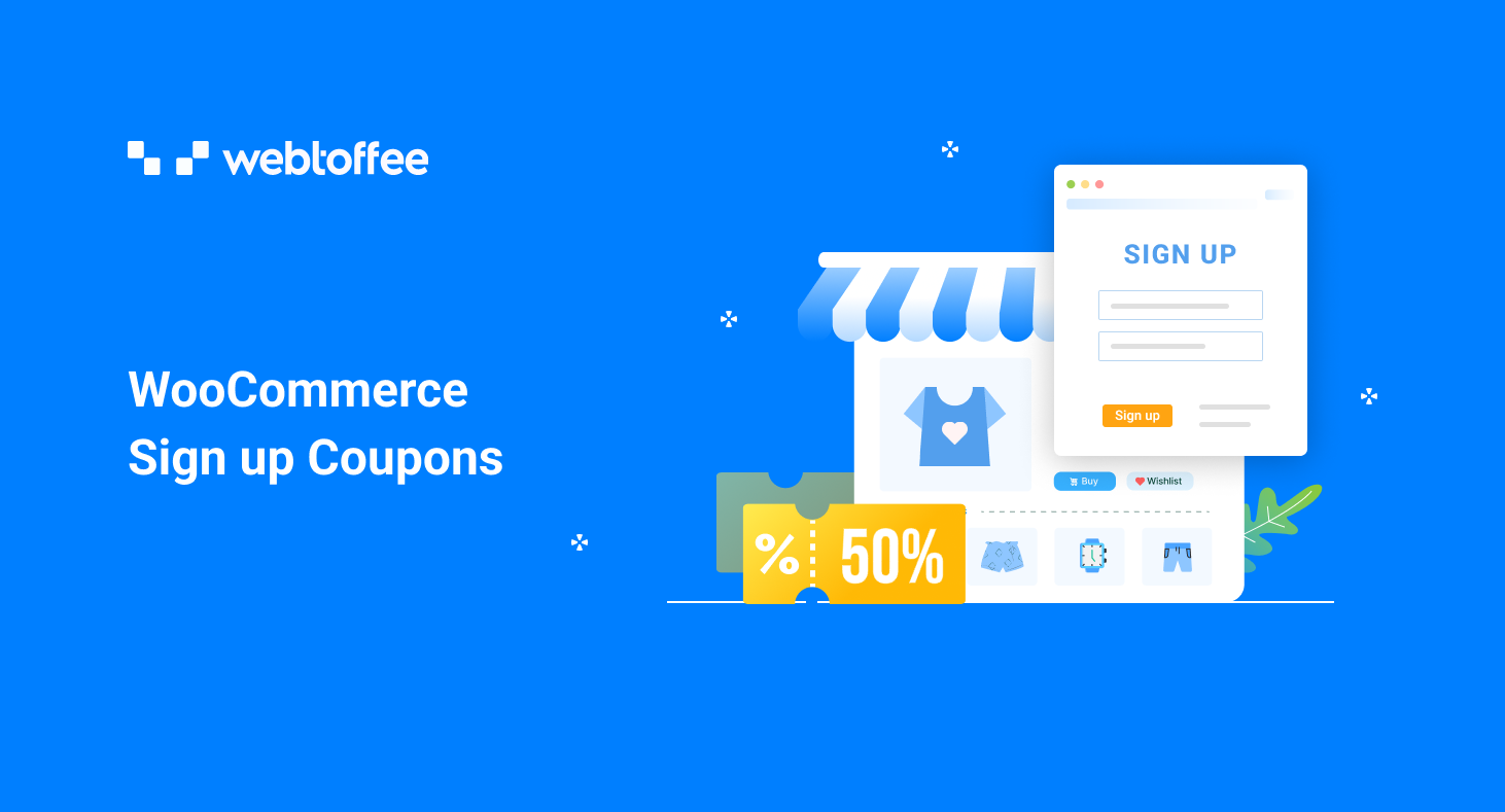 How to create sign-up coupons in WooCommerce?