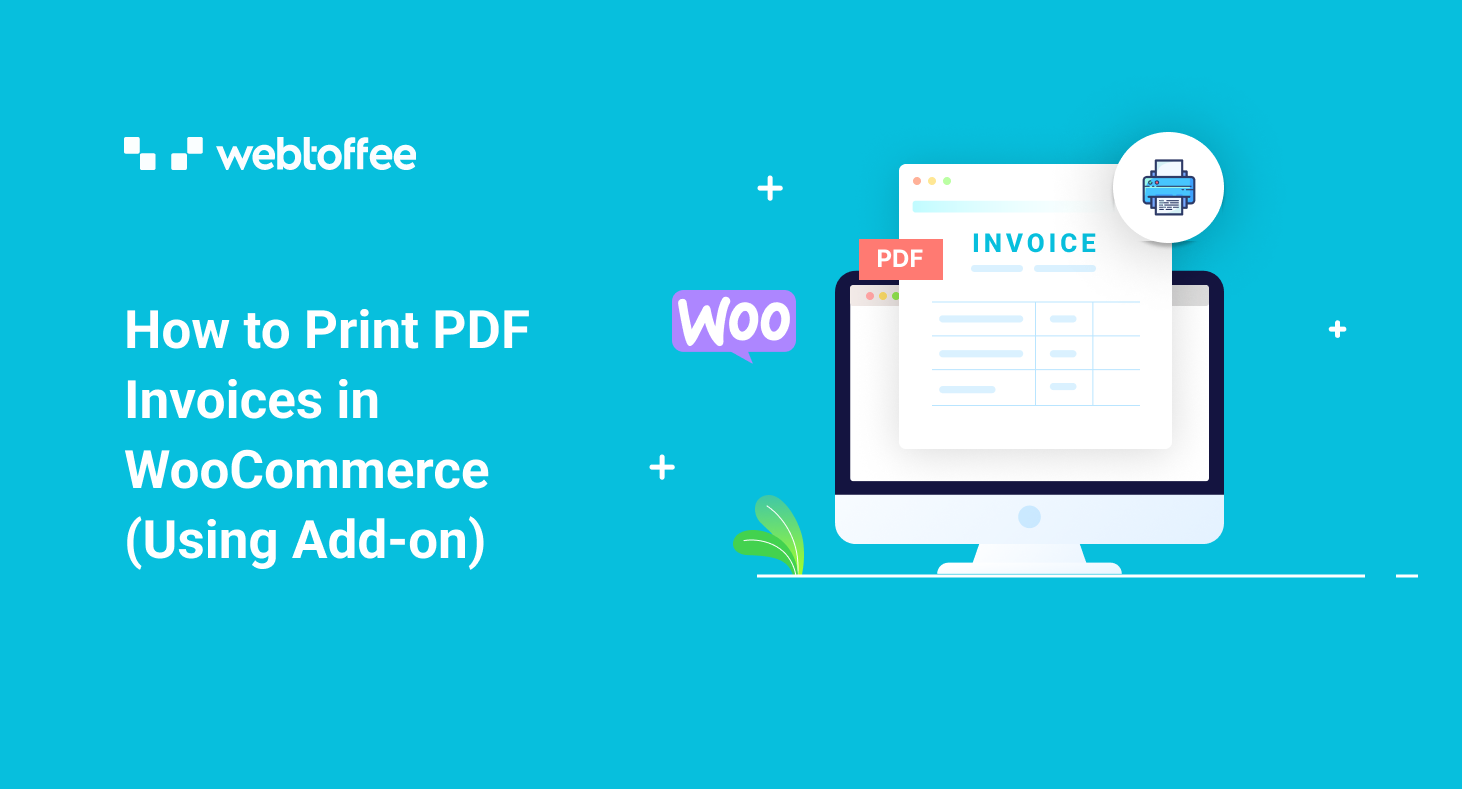 How to print PDF invoices in WooCommerce (Using Add-on)
