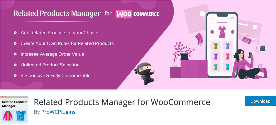 related products manager for woocommerce
