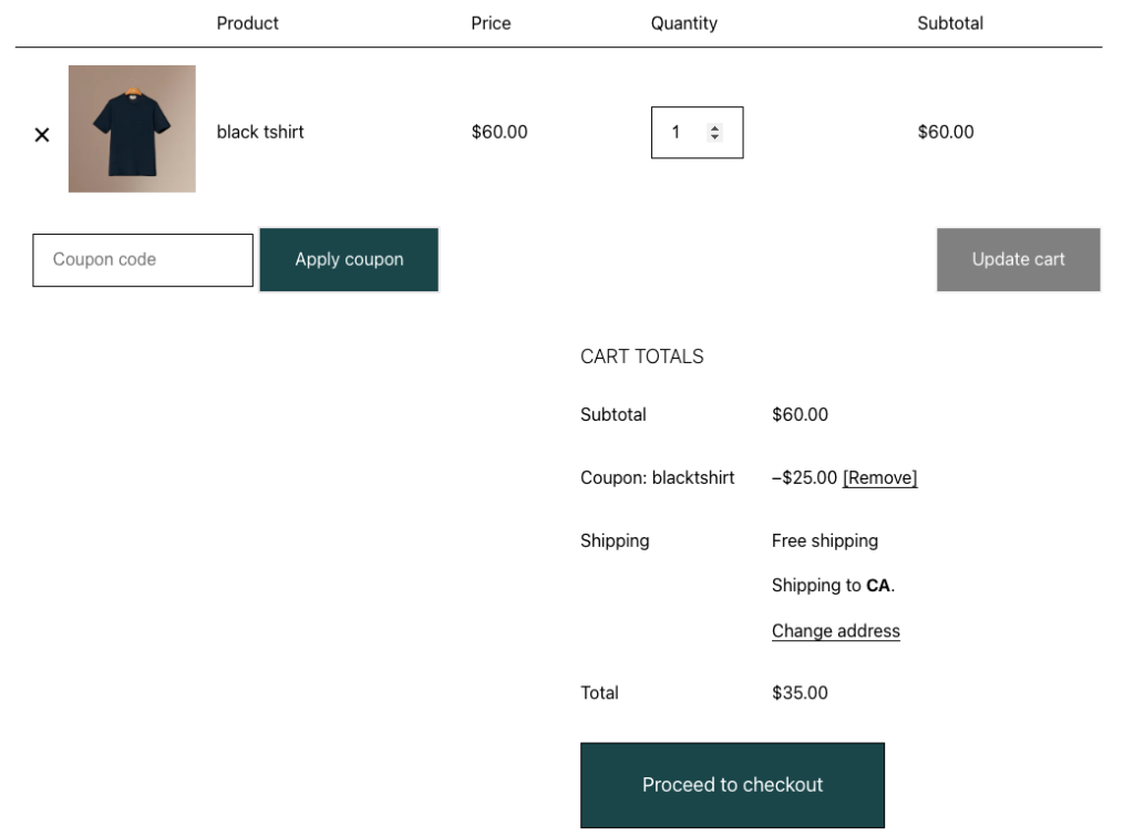 Product automatically added to cart