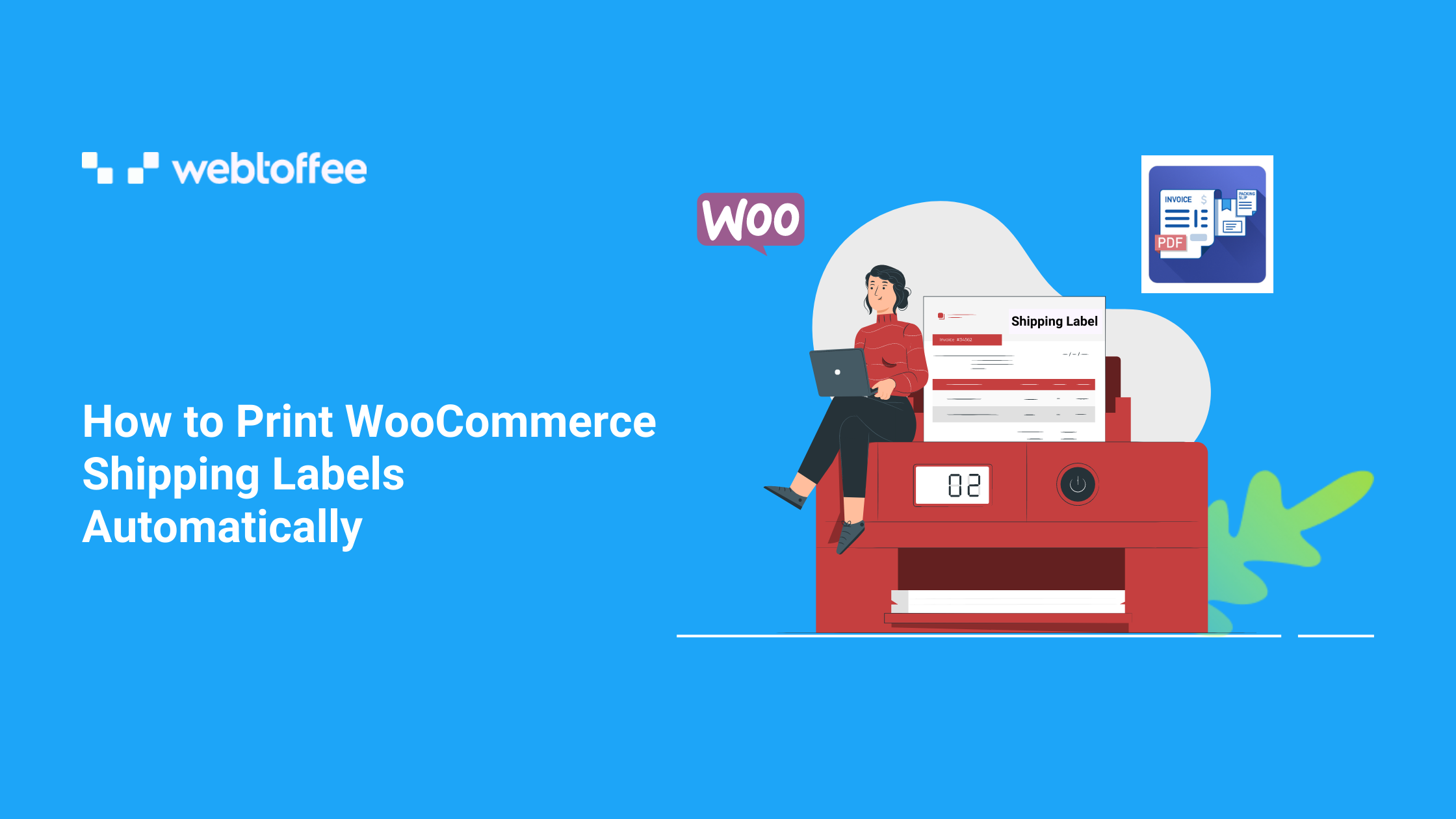 How to print WooCommerce shipping labels automatically (Using add-on)?