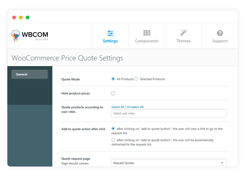 woo product inquiry plugin by wbcom