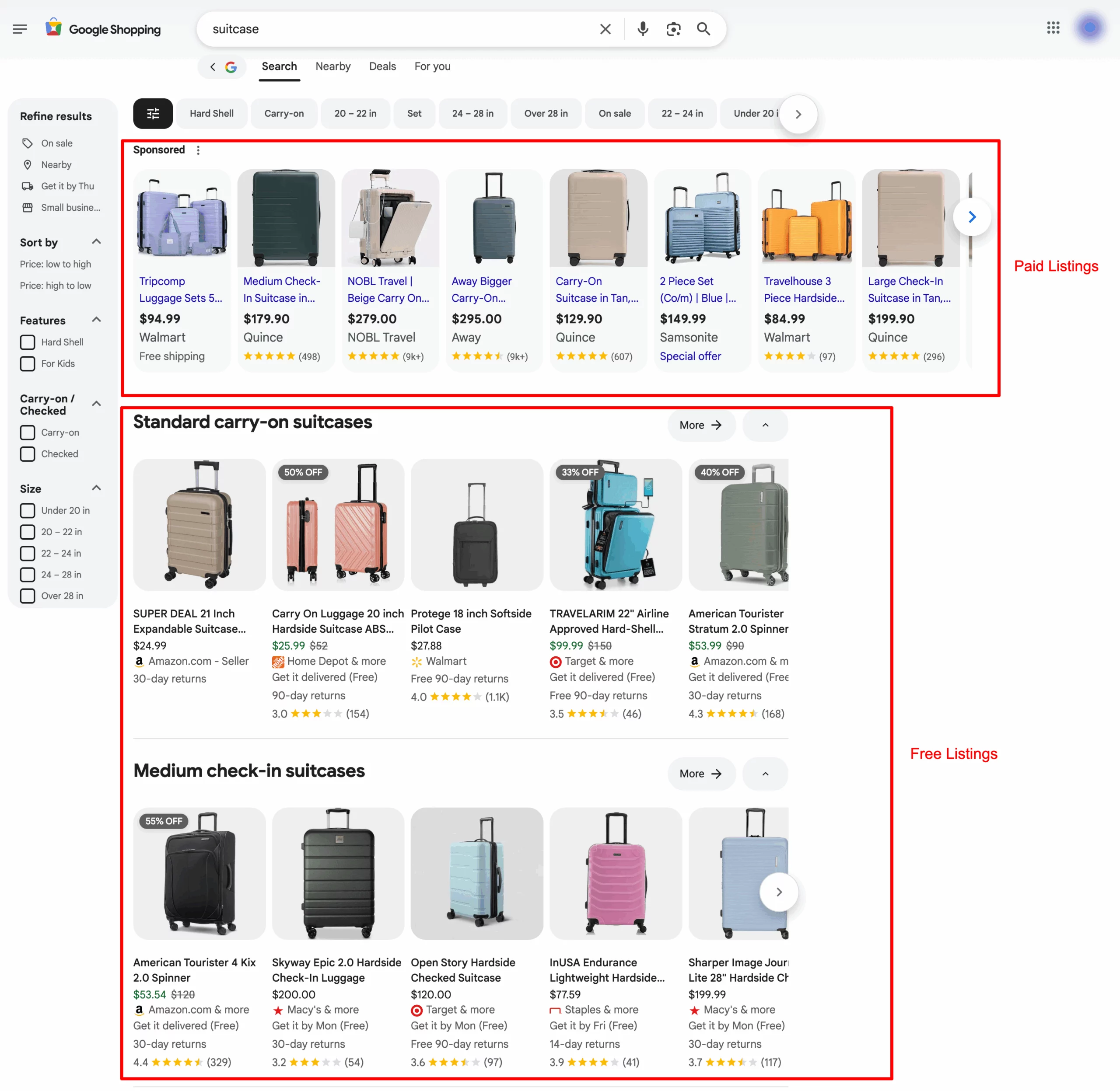 Optimize Google product feed data for free listings on Google Shopping page