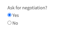 WooCommerce negotiation button for quote form