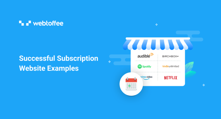 Successful Subscription Website Example