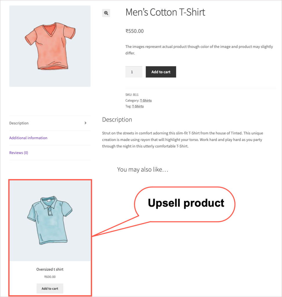 Product-upsell