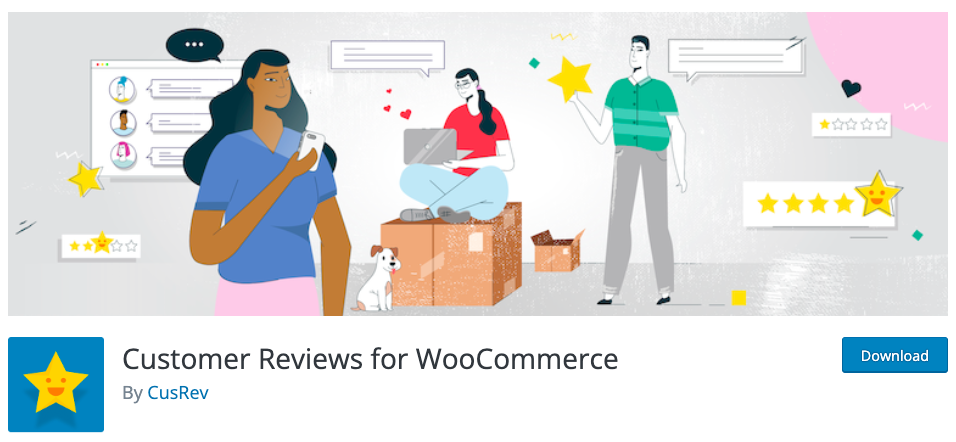 customers reviews for woocommerce
