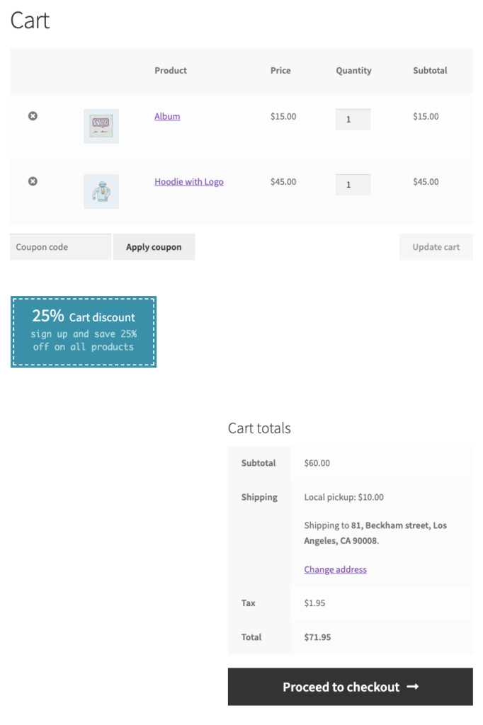 woocommerce signup coupon 