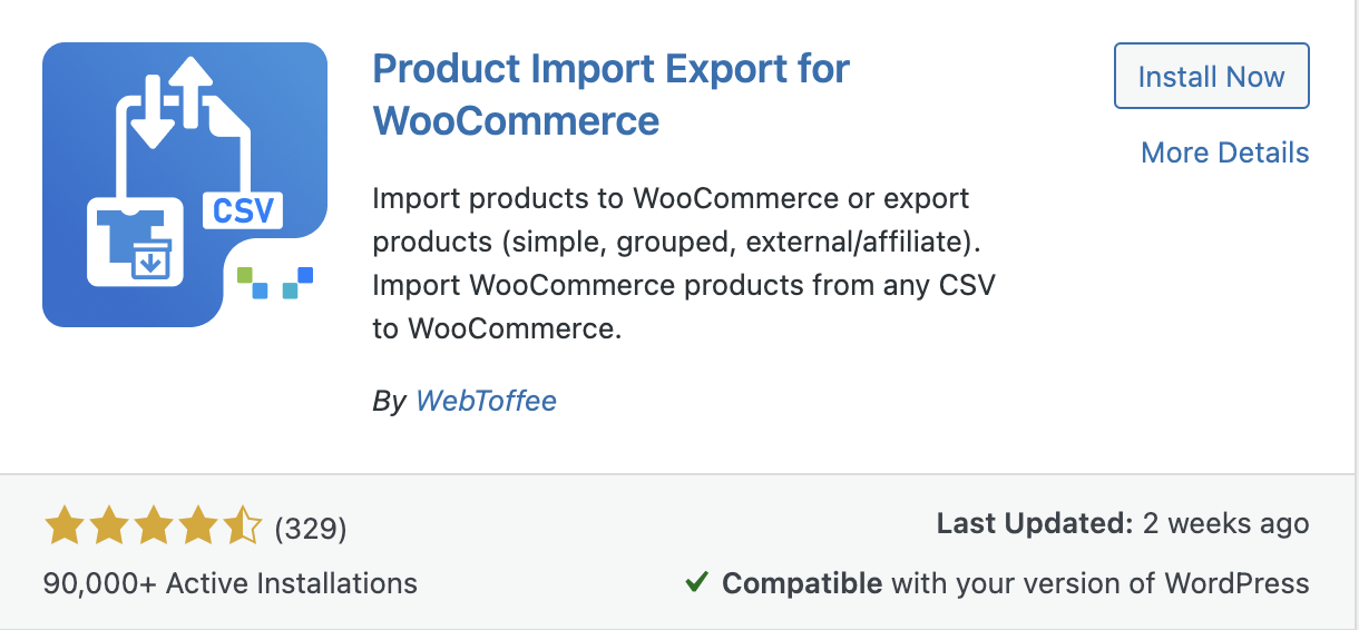 Product Import Export Plugin by WebToffee