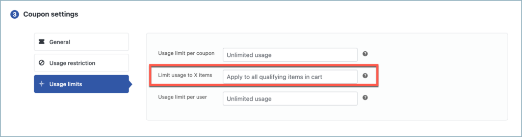WebToffee Smart coupon generate - Usage limits