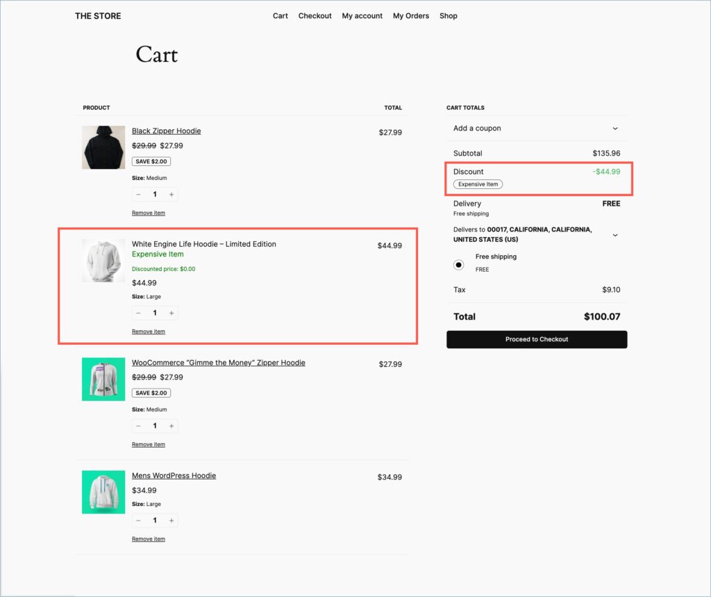 Most expensive item as a giveaway - BOGO