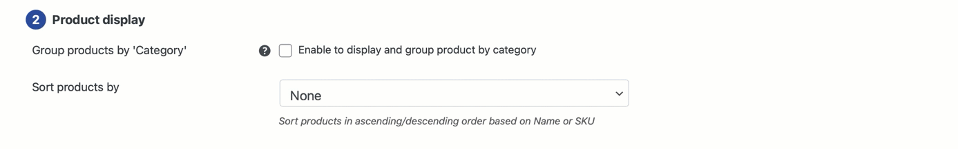 Enabling Group products by 'Category' option