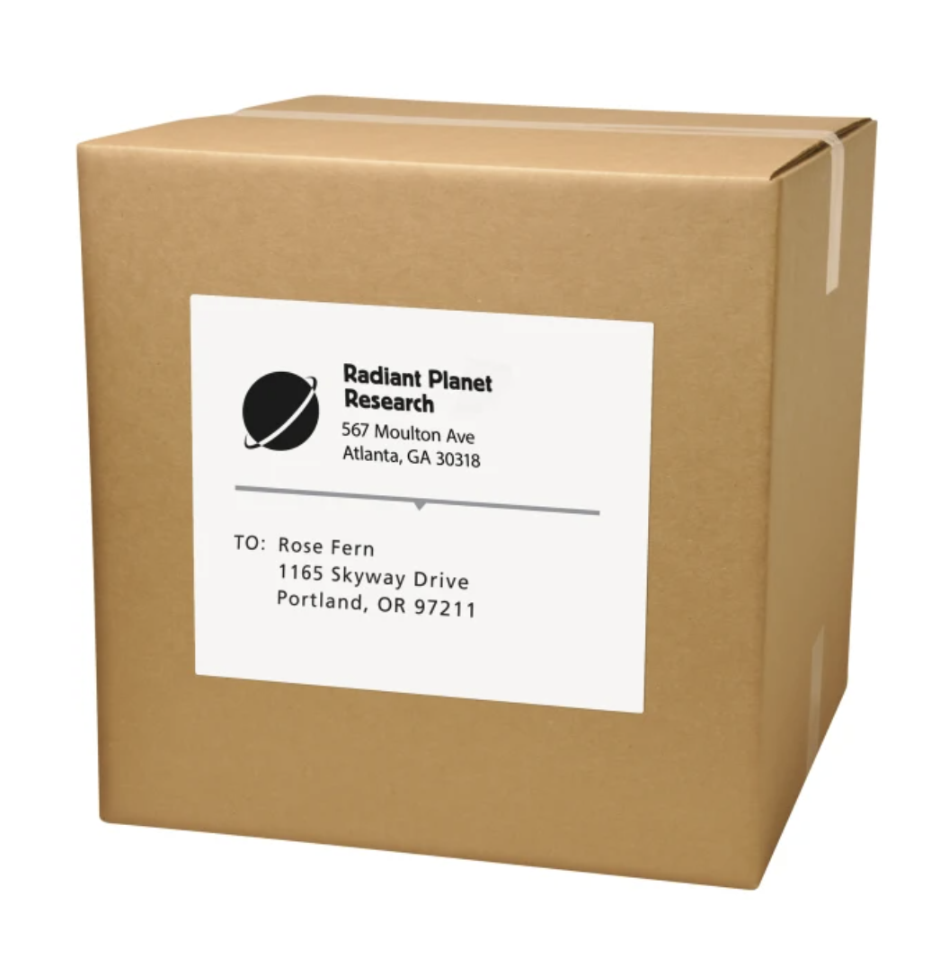 address label