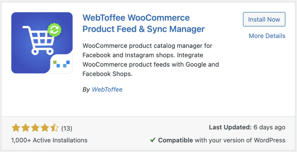 WebToffee WooCommerce Product Feed & Sync Manager