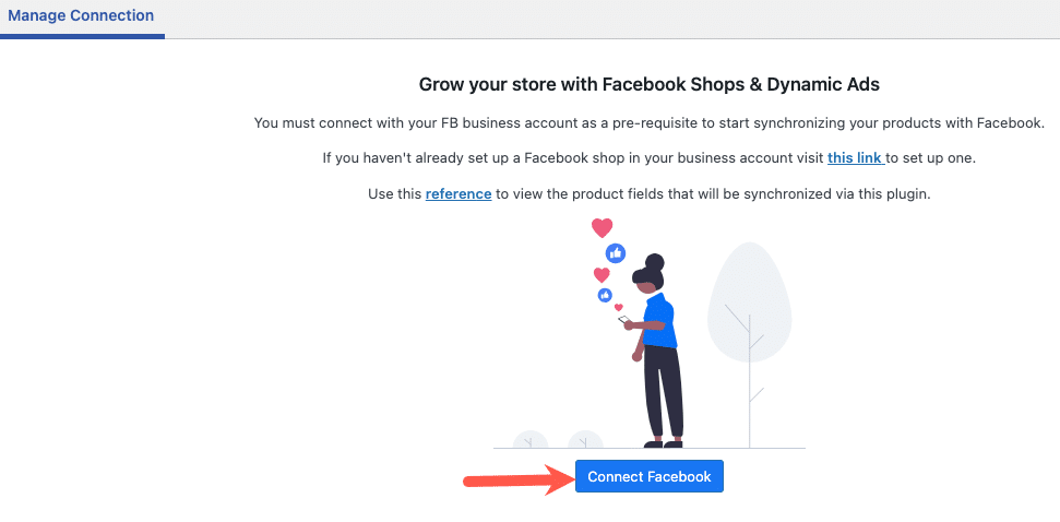 Connecting to Facebook