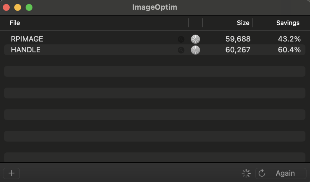 Image optimization tool