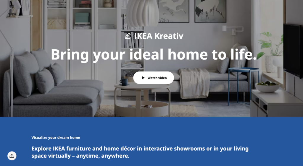 Ikea's AR shopping 