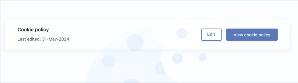 Cookie Policy – GDPR Cookie Consent