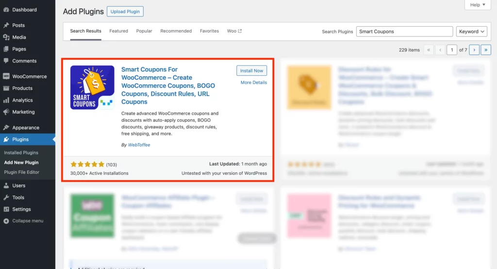 install smart coupons