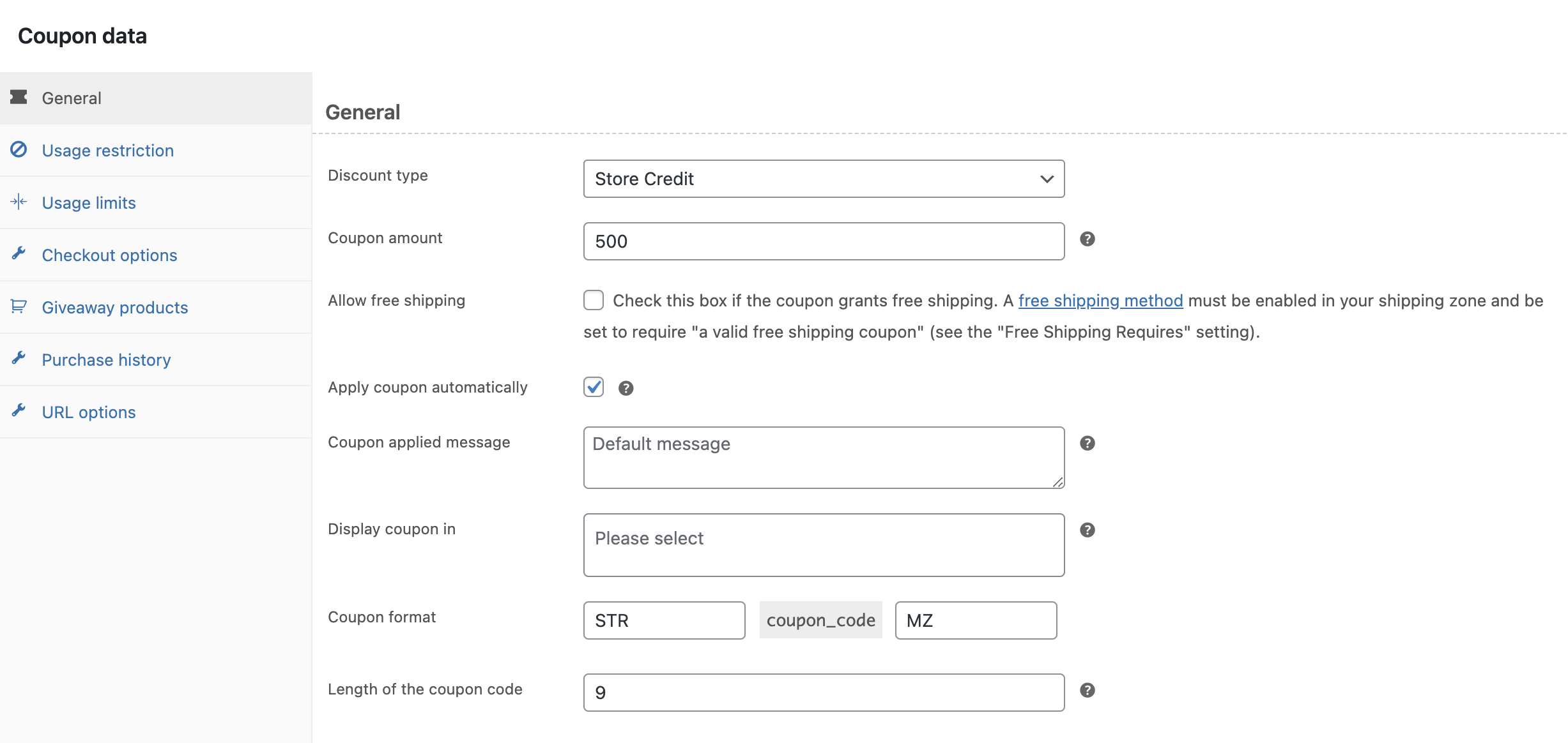 Generate multiple coupons