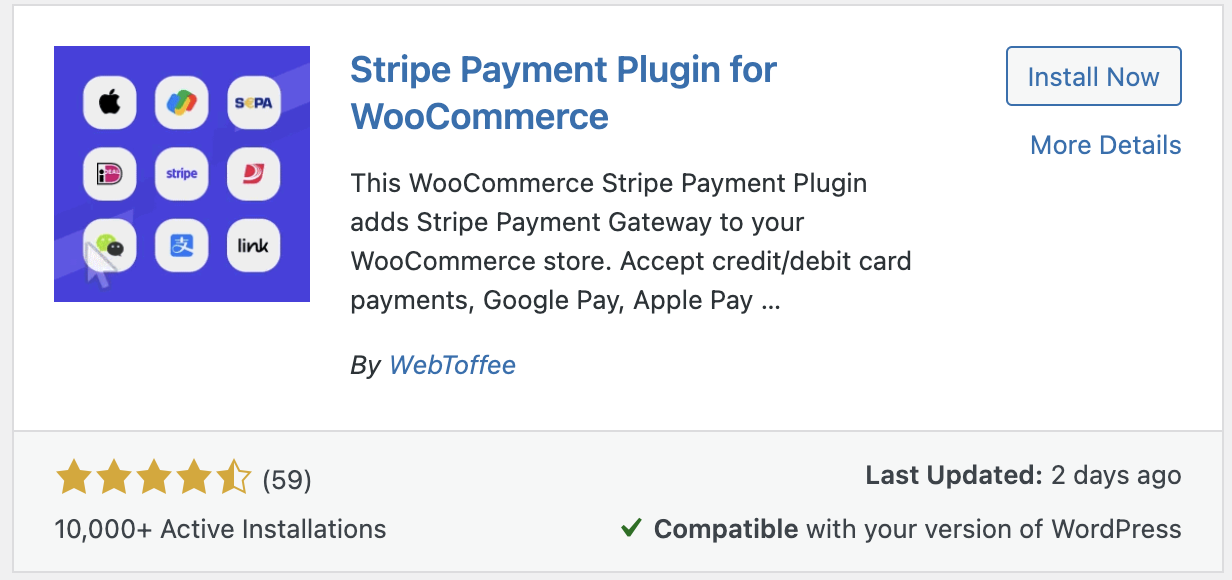 WebToffee Stripe Payments Plugin for WooCommerce