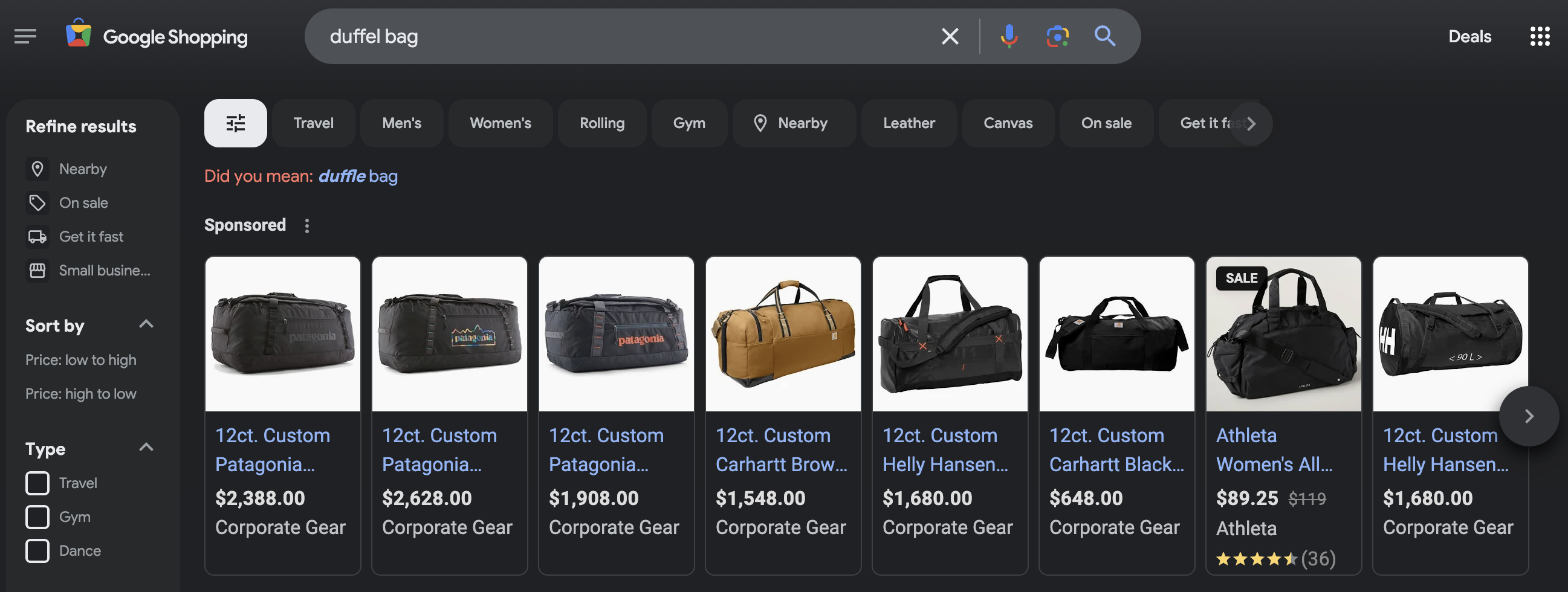 Google shopping feed