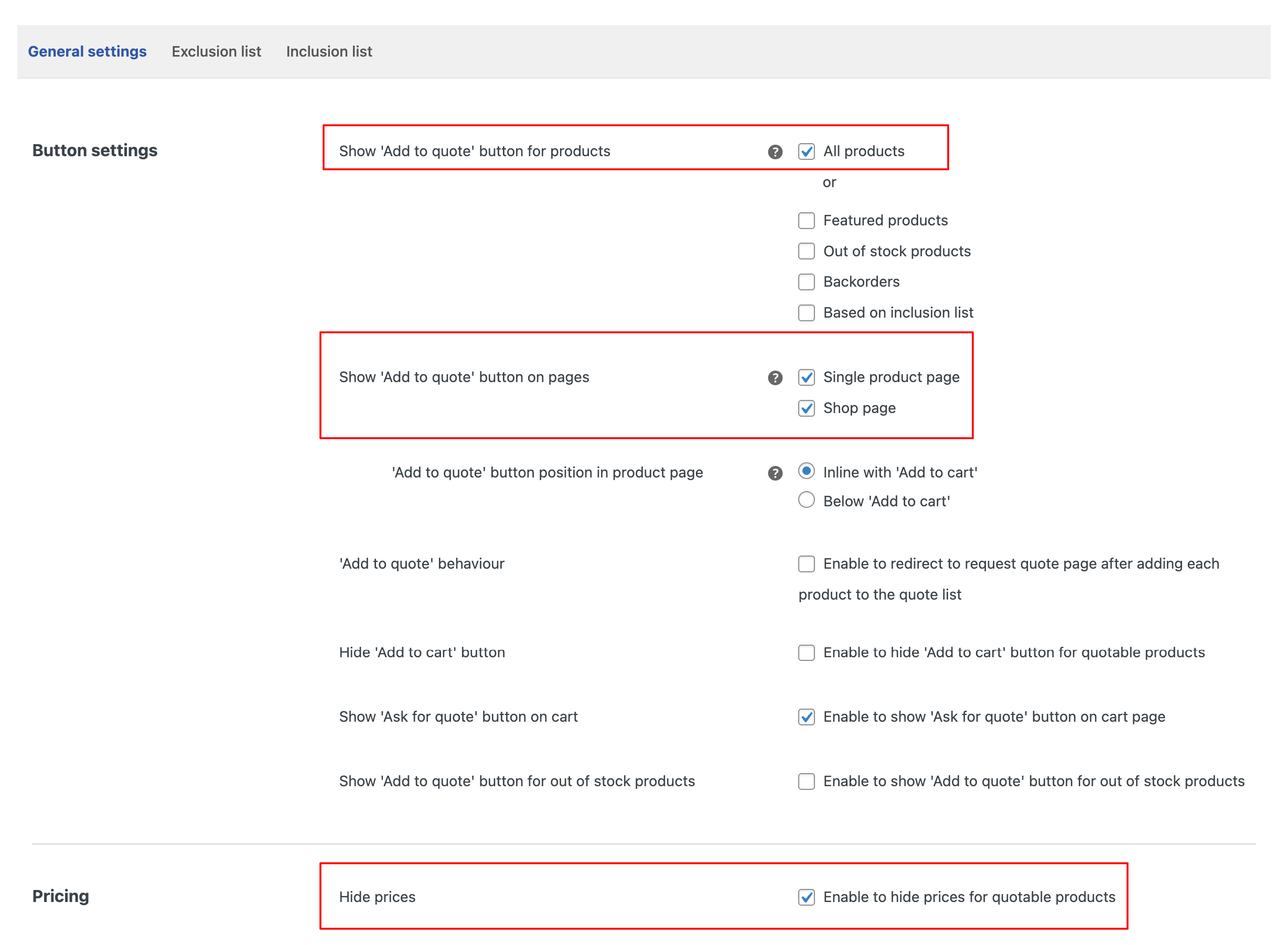 Enable Add to Quote in WooCommerce