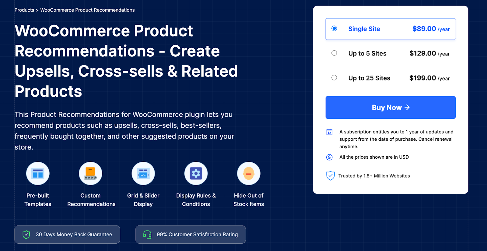 WebToffee WooCommerce Product Recommendations plugin